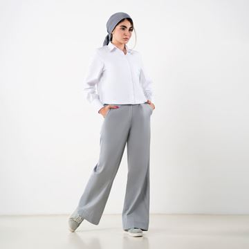 تصویر شلوار 124001-6 کتان